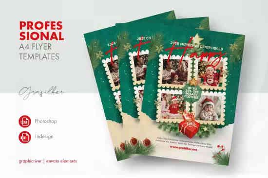 Christmas Sales Flyer Templates