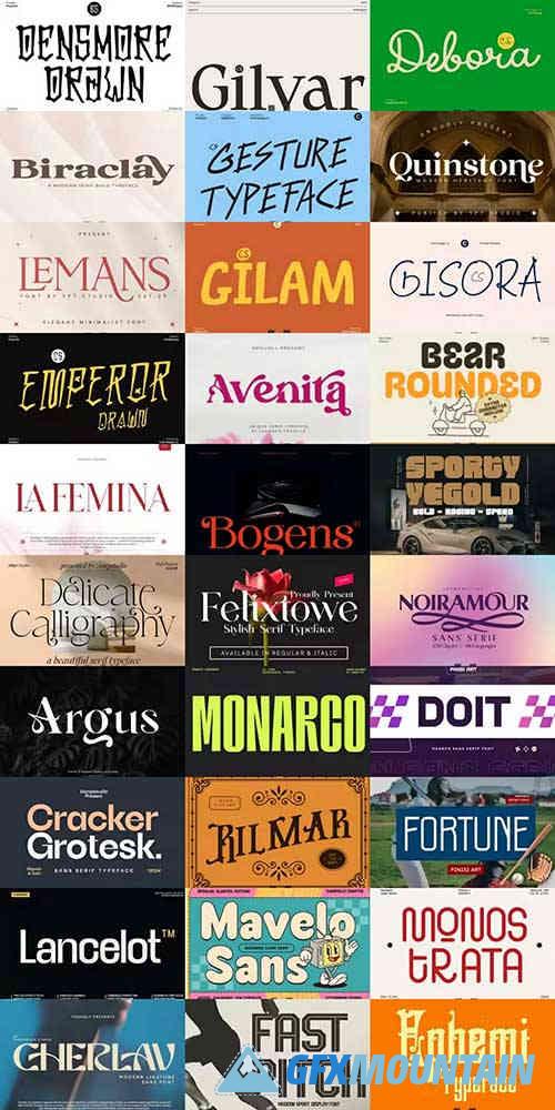 Special Fonts Bundle