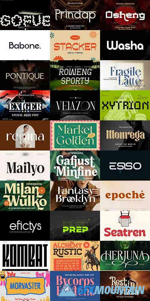 Special Fonts Bundle