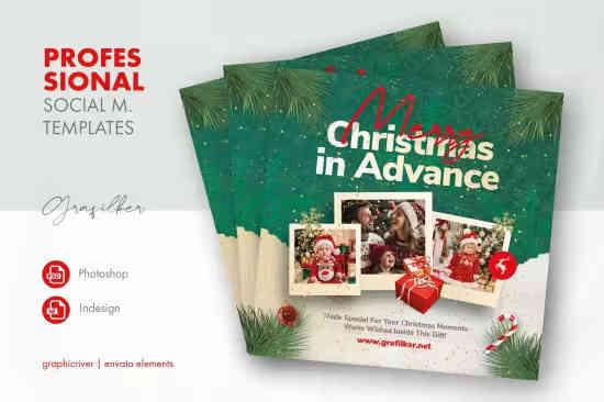 Christmas Social Media Templates