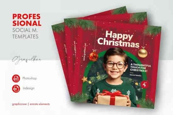Christmas Social Media Templates