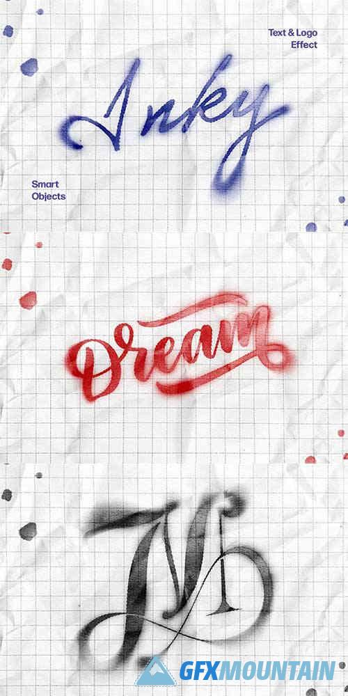 Inky Text & Logo Effect