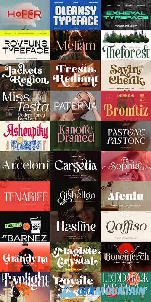 Special Fonts Bundle