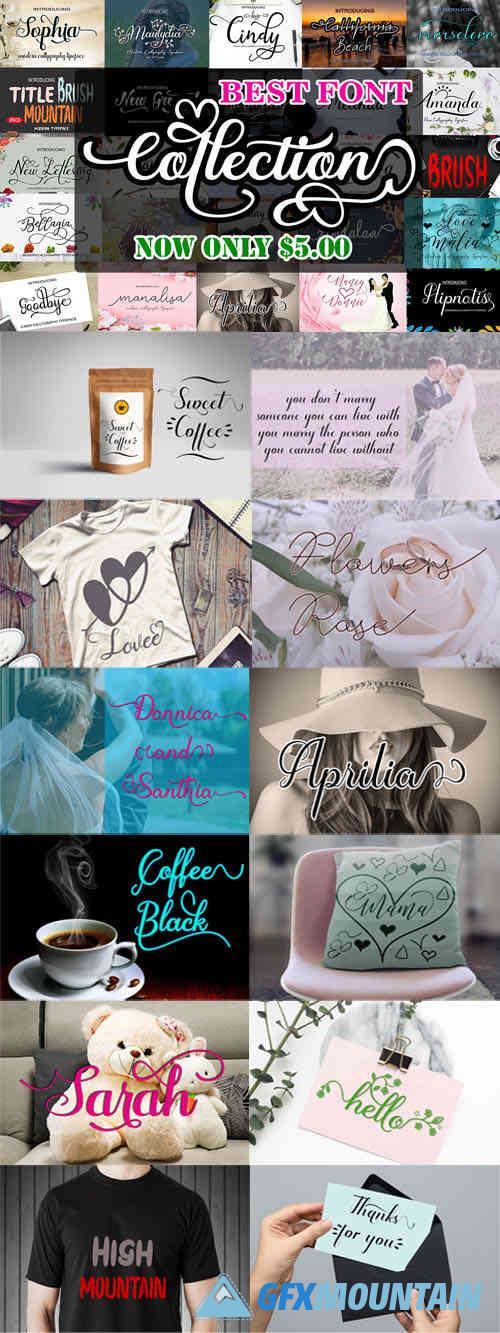 HAPPY NEW YEAR Font Bundle