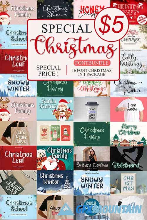 Special Christmas Font Bundle