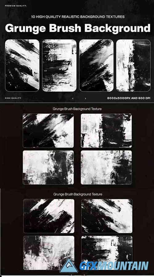 Grunge Brush Background Texture