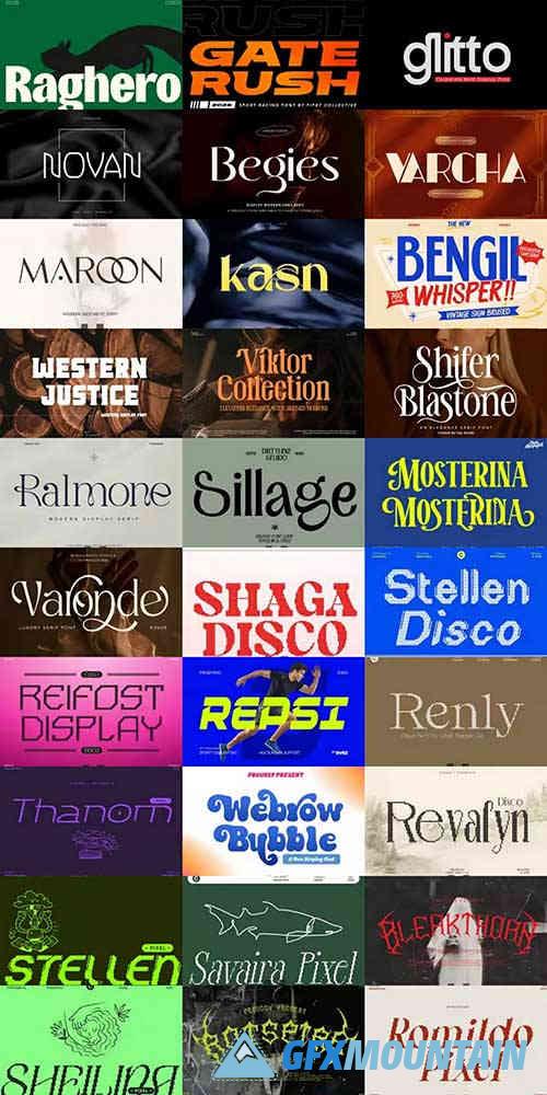 Special Fonts Bundle