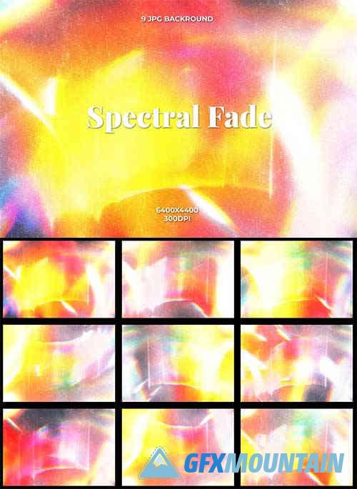 Polaroid Spectral Fade Abstract Light Backgrounds