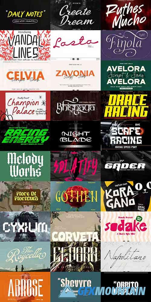 Special Fonts Bundle