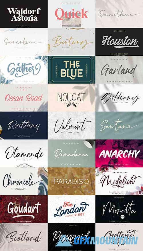 All Item Font Bundles