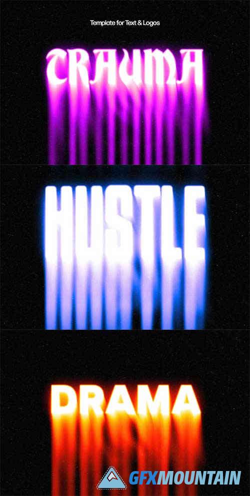 Glowing Dramatic Text Effect