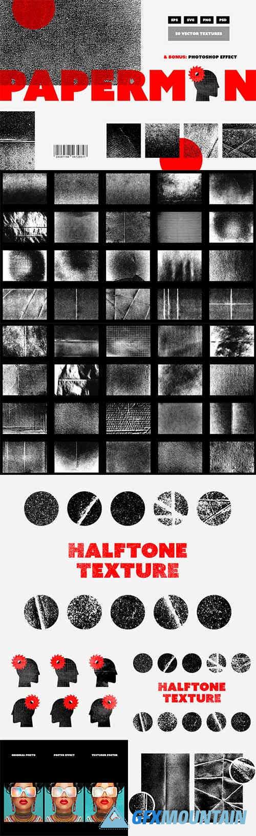 Paperman Halftone Textures