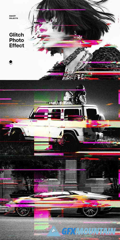 Glitch Template Effect