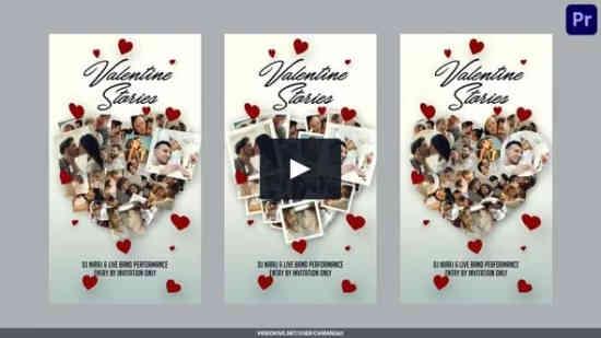 Photo Romantic Valentine Stories For Premiere Pro 61506073