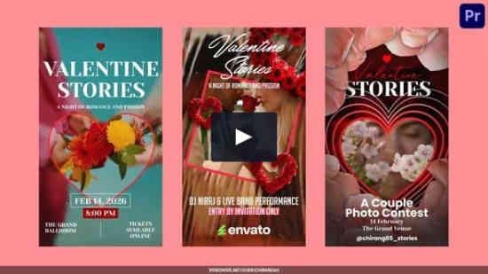 Valentine Stories For Premiere Pro 61506039