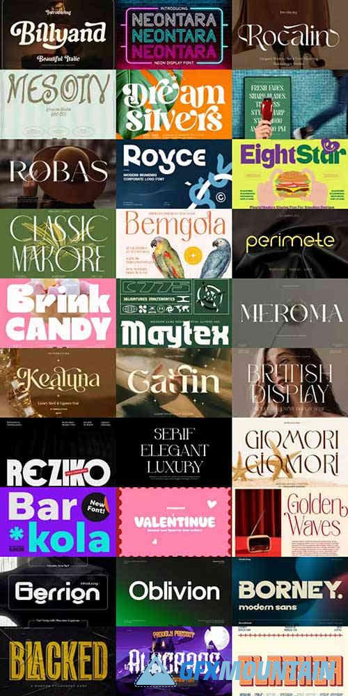 Special Fonts Bundle