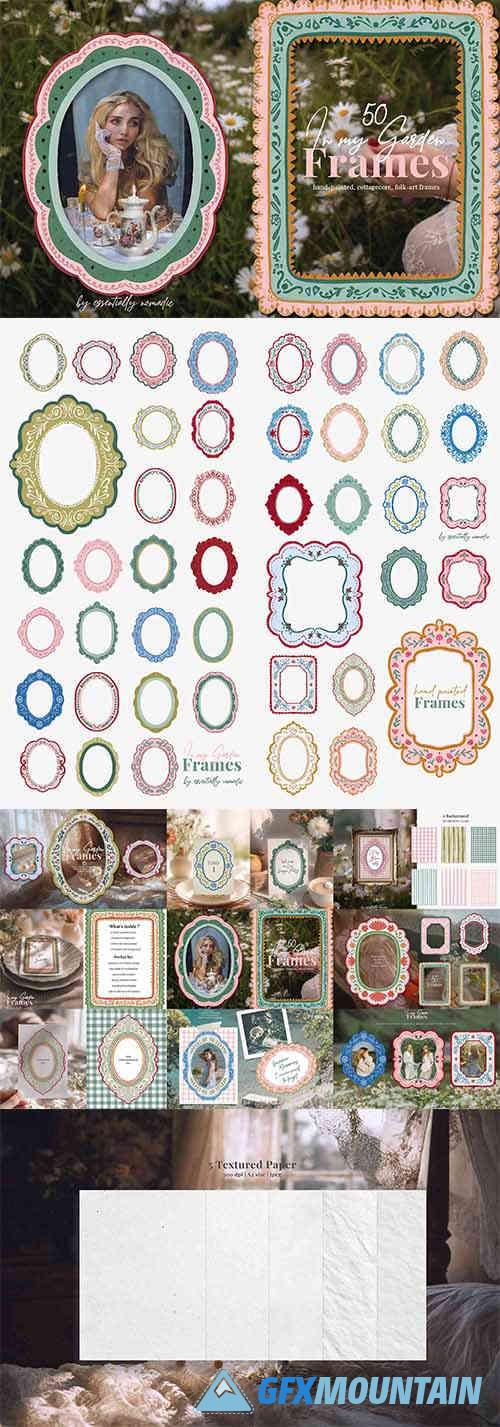 Cottagecore Decorative Frame Clipart