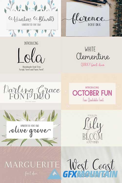 Handwritten Font Bundle