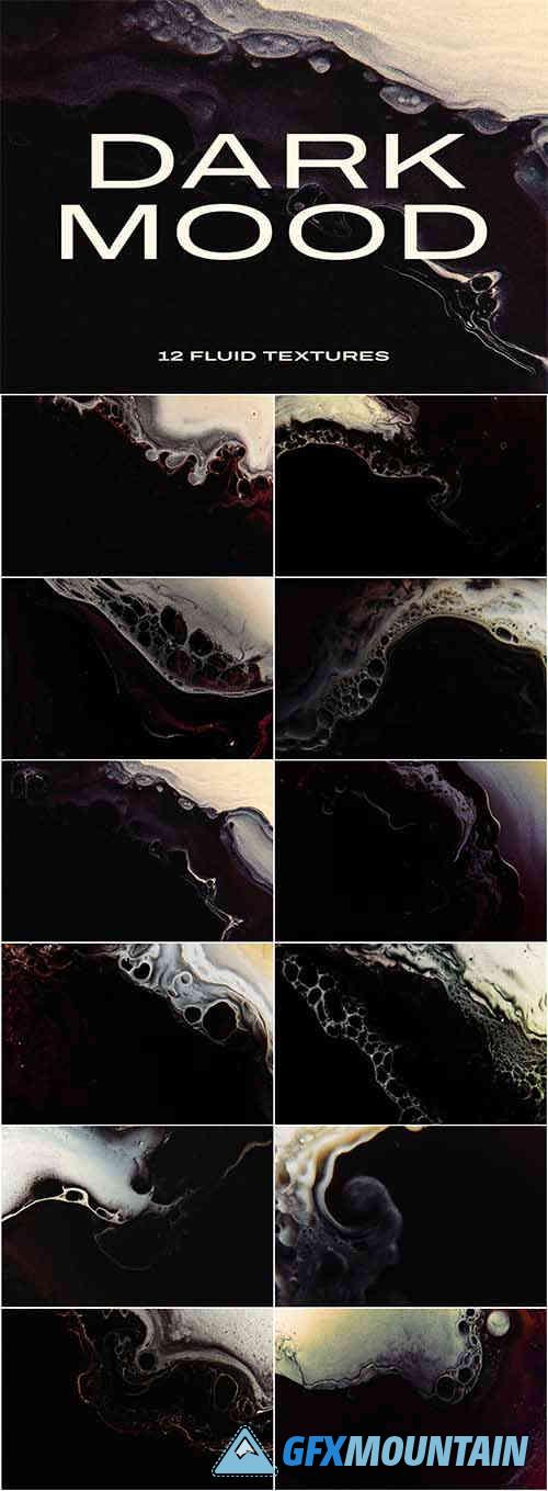 Dark Mood Liquid Textures