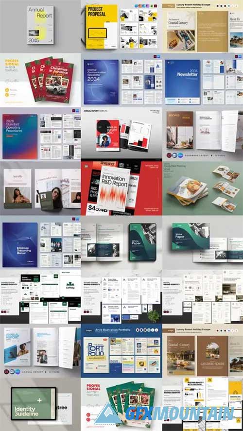 Indesign Templates Bundle