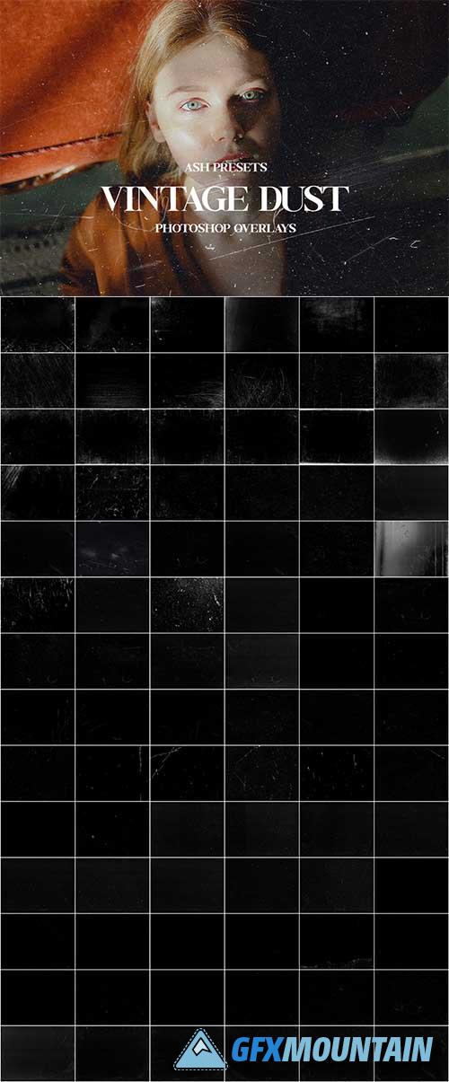 Vintage Dust Texture Overlays
