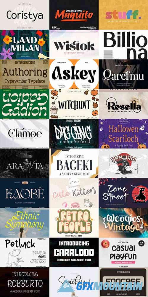 Special Fonts Bundle