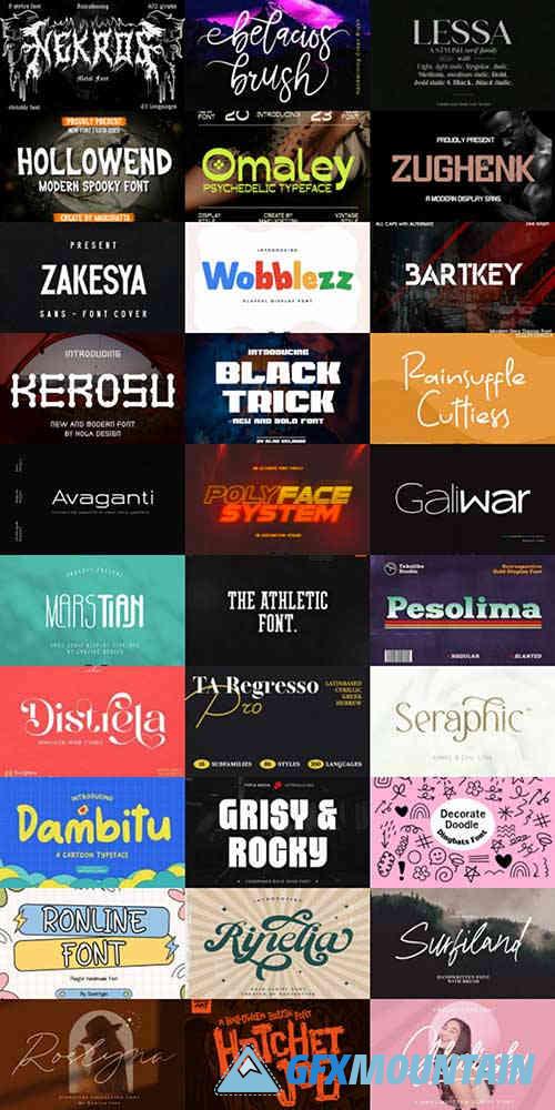 Special Fonts Bundle