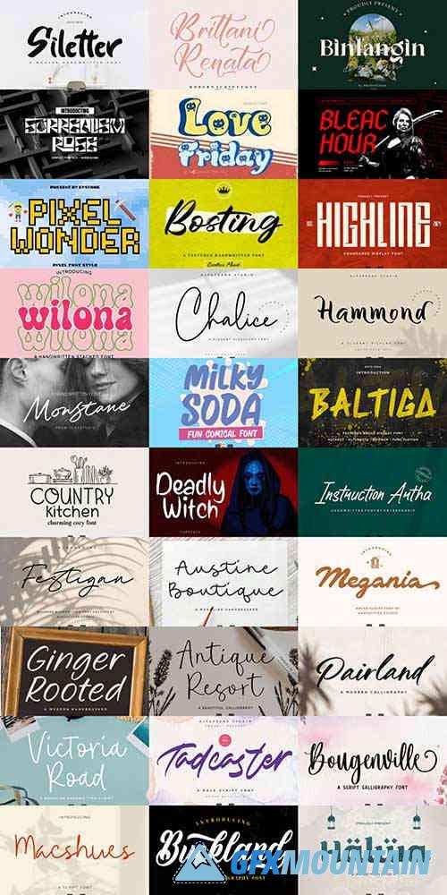Special Fonts Bundle