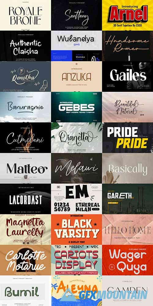 Special Fonts Bundle