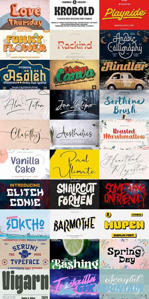 Special Fonts Bundle
