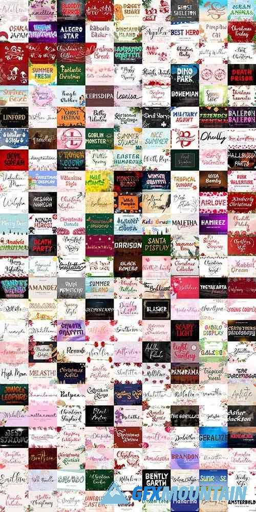 Amazing Font Big Bundle