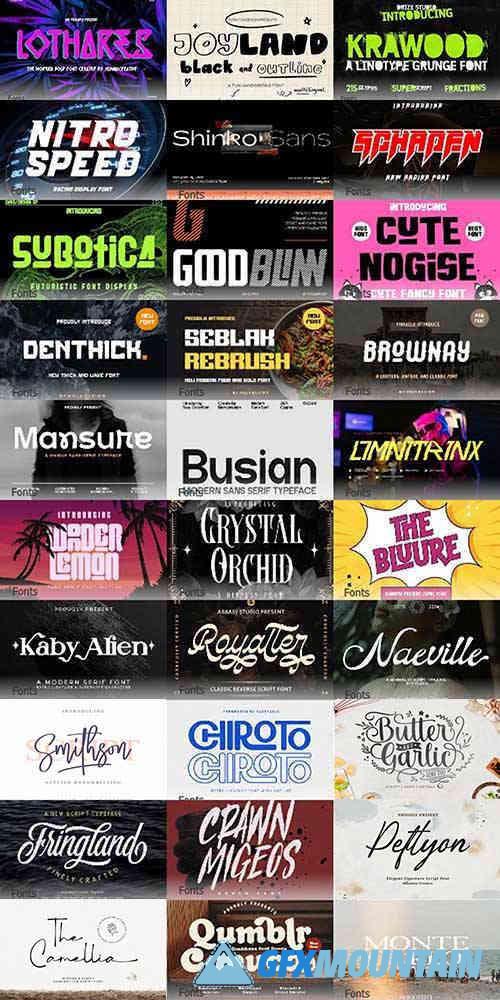 Special Fonts Bundle