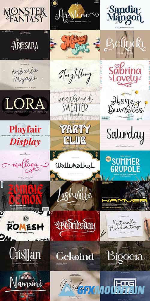 Special Fonts Bundle