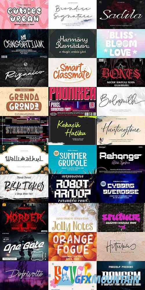 Special Fonts Bundle