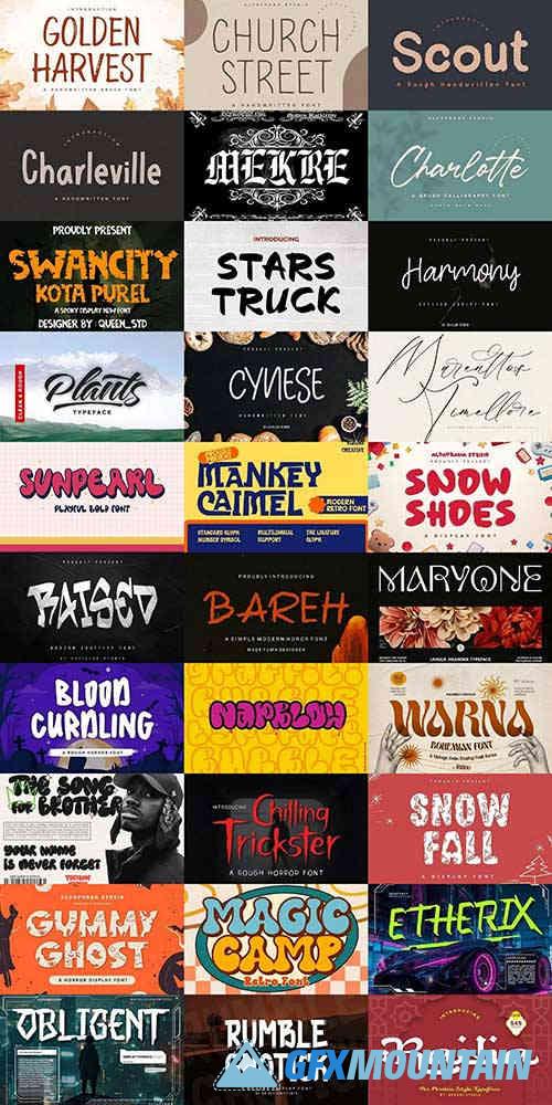 Special Fonts Bundle