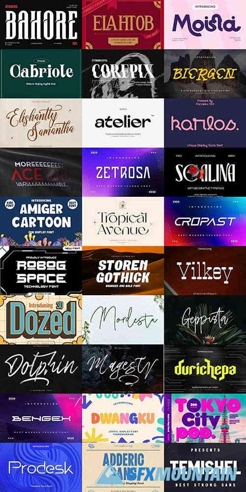 Special Fonts Bundle