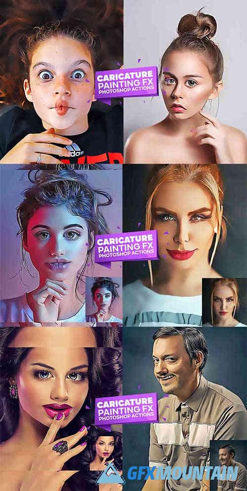 Caricature Painting Fx Action