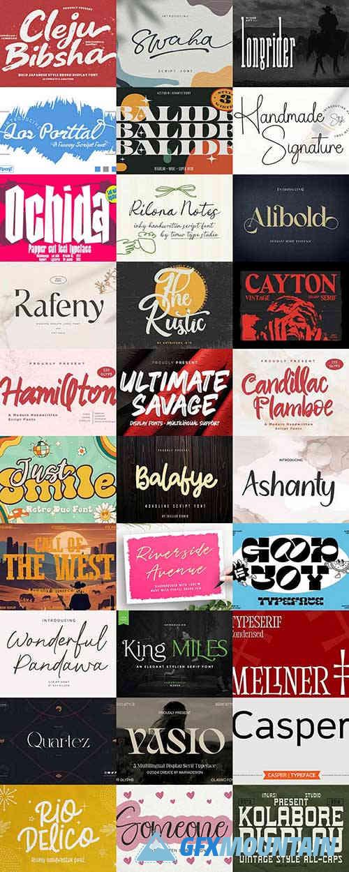 Special Fonts Bundle