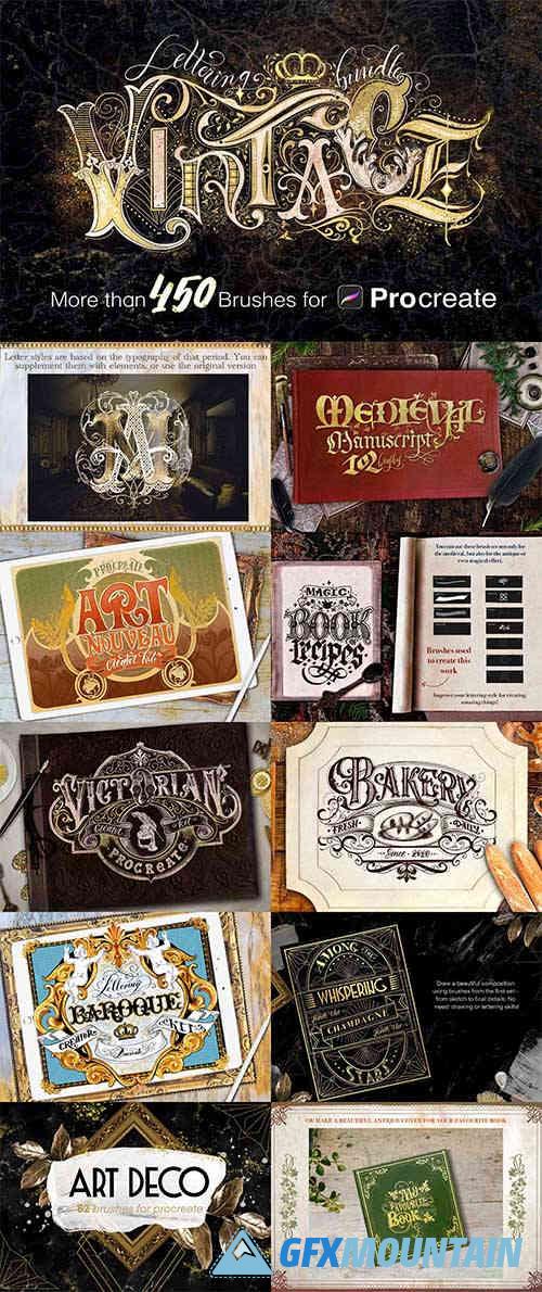 Vintage Lettering Bundle