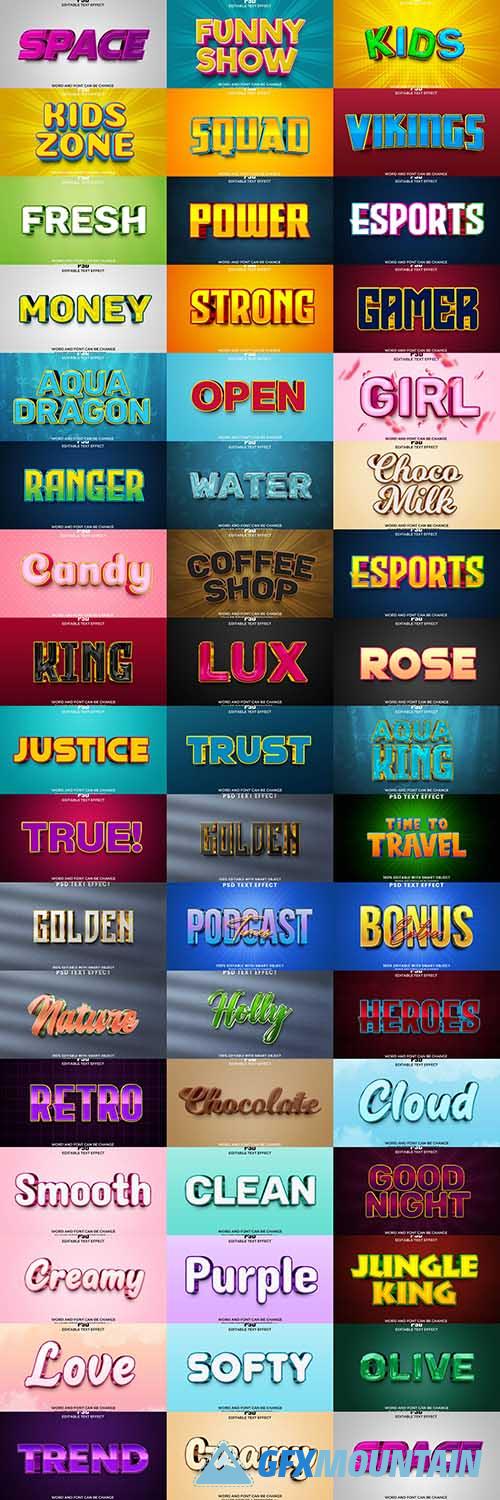 Psd text effect