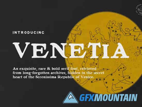 Venetia – Display Serif Font