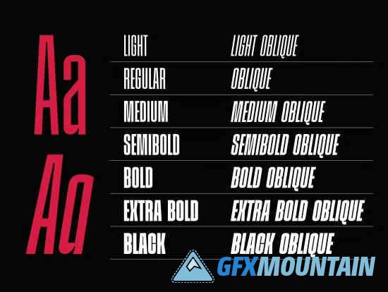DIvision Grotesk - Condensed Headline Font Family