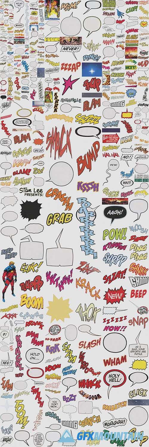 Sickboat – Superhero Comic Book Words