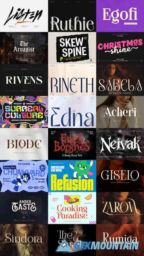 Ultimate Designer Font Bundle