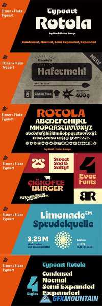 Rotola TH Pro Font Family Rotola TH Pro Font Family